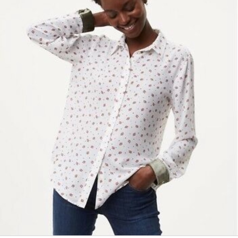 Loft Utility Shirt Holly Berry